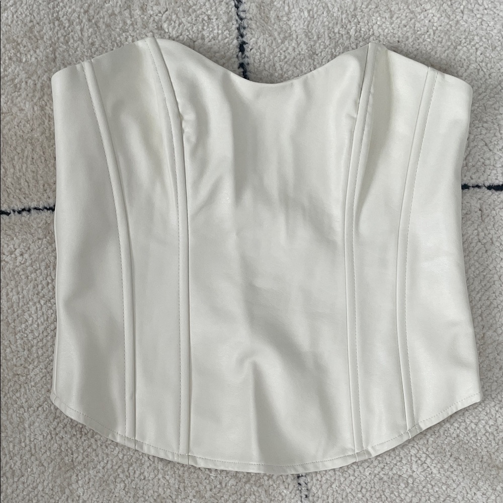 Fashion Nova White Crop Top